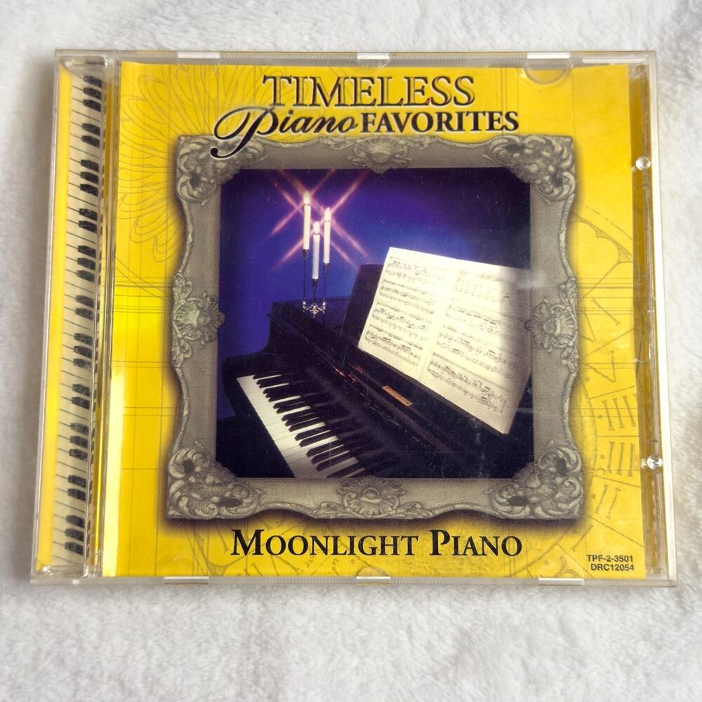 Timeless Piano‎ Favorites CD – Moonlight Piano - Instrumental BMG Madacy 1998